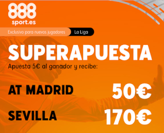 888sport superapuesta liga Atletico vs Sevilla 7 marzo 2020