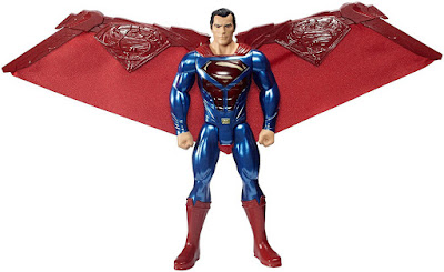 LA LIGA DE LA JUSTICIA. La Película - Superman : Poder Térmico : Muñeco - Figura de Acción con luces y sonidos | Mattel 2017 | DC Comics | JUGUETE capa extendida