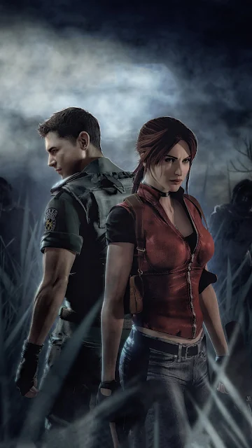 Claire Redfield And Leon Resident Evil