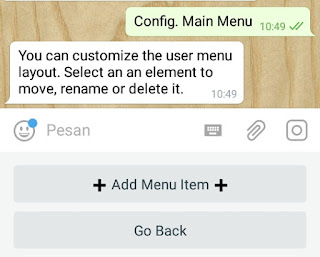 Cara Mudah Membuat Menu Pada Bot Telegram