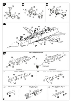 Assembly Manual For 1/144 Su-24M picture 4