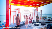 We timed our trip to Banaras in November 2022 according to the Mahindra Kabira Festival. And one of the most interesting and enlightening session was "Kabir Panguda Allah Ram Ka", which was a discourse and song and music session by senior scholar Purushottam Agrawal and singer and musician Vipin Heero.  Dr Purushottam Agrawal is an eminent scholar, an author and an ex-member of the UPSC Board. He holds an MA in Hindi Literature from JNU and went on to complete his Ph.D in 1985 from JNU on the topic of "The Social Meaning of Kabir's Bhakti". He has written several books on Indian culture and the contemporary politics. But most important from the perspective of the Kabira Festival, he has written a book titled "अकथ कहानी प्रेम की: कबीर की कविता और उनका समय " which is a nearly 500 page thick study on Kabir. And his knowledge reflected in his session.