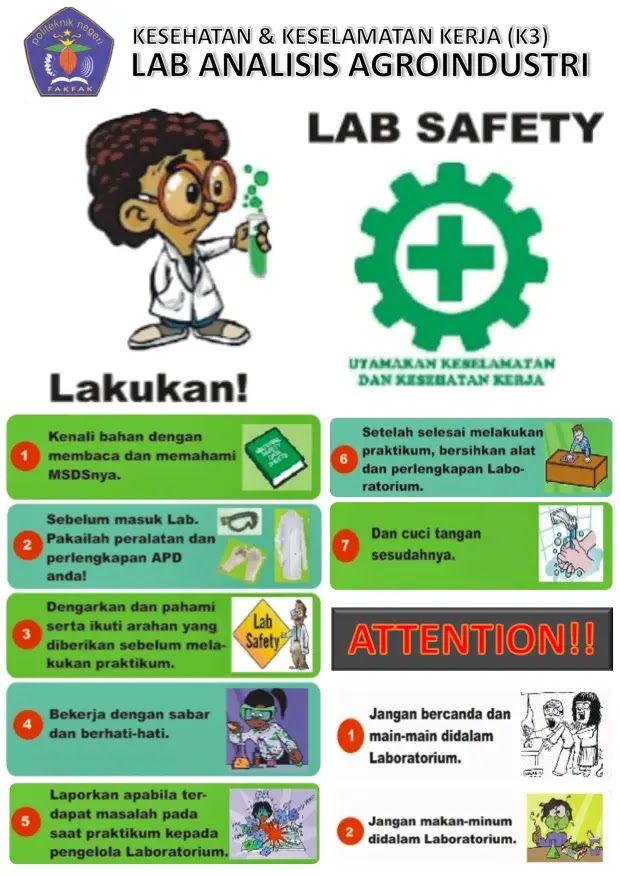 Sosialisasi Keselamatan Kerja di Laboratorium