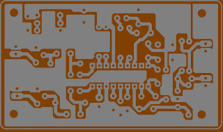 PCB Encoder fm transmitter BA1404
