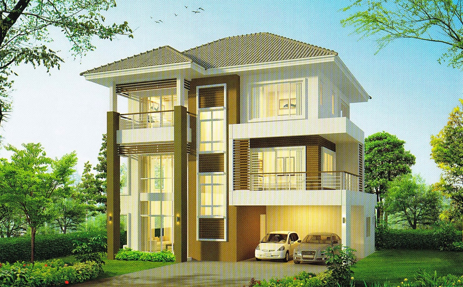 RUMAH MINIMALIS 2 LANTAI 