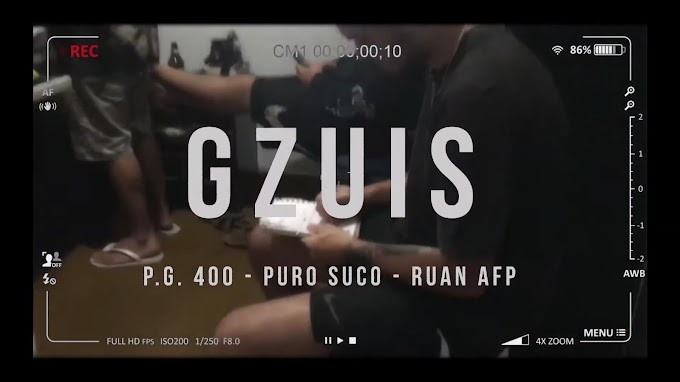 Confira a união de PG 400, Puro Suco e Ruan AFP no vídeo 'GZUIS FREESTYLE'