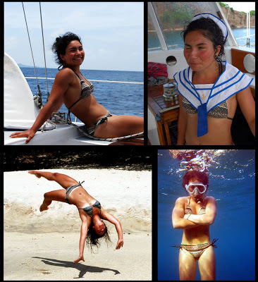 Marigot Bay, St. Lucia, swedish iranian girl sailing, gymnast, snorkeling