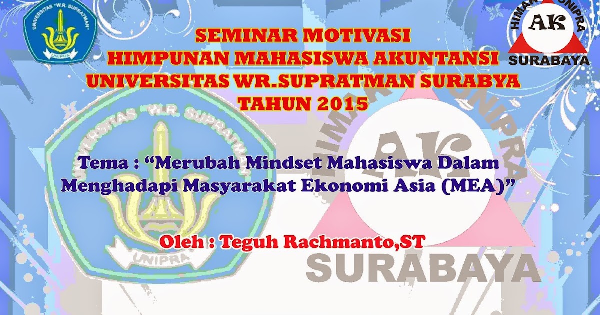 SEMINAR MOTIVASI ~ HIMAK UNIPRA