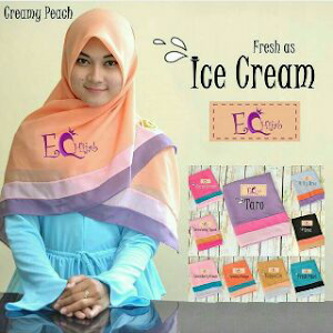 jilbab ice cream harga 25