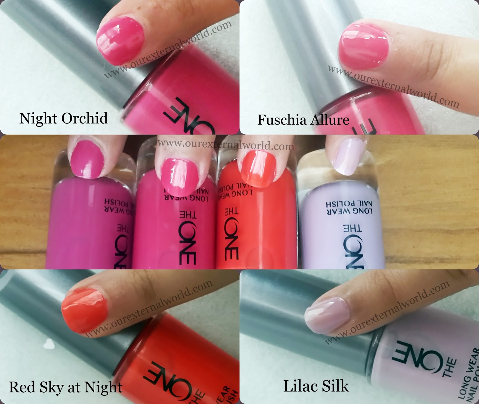 Oriflame The one Ultimate gel nail polishes - Just Ajda