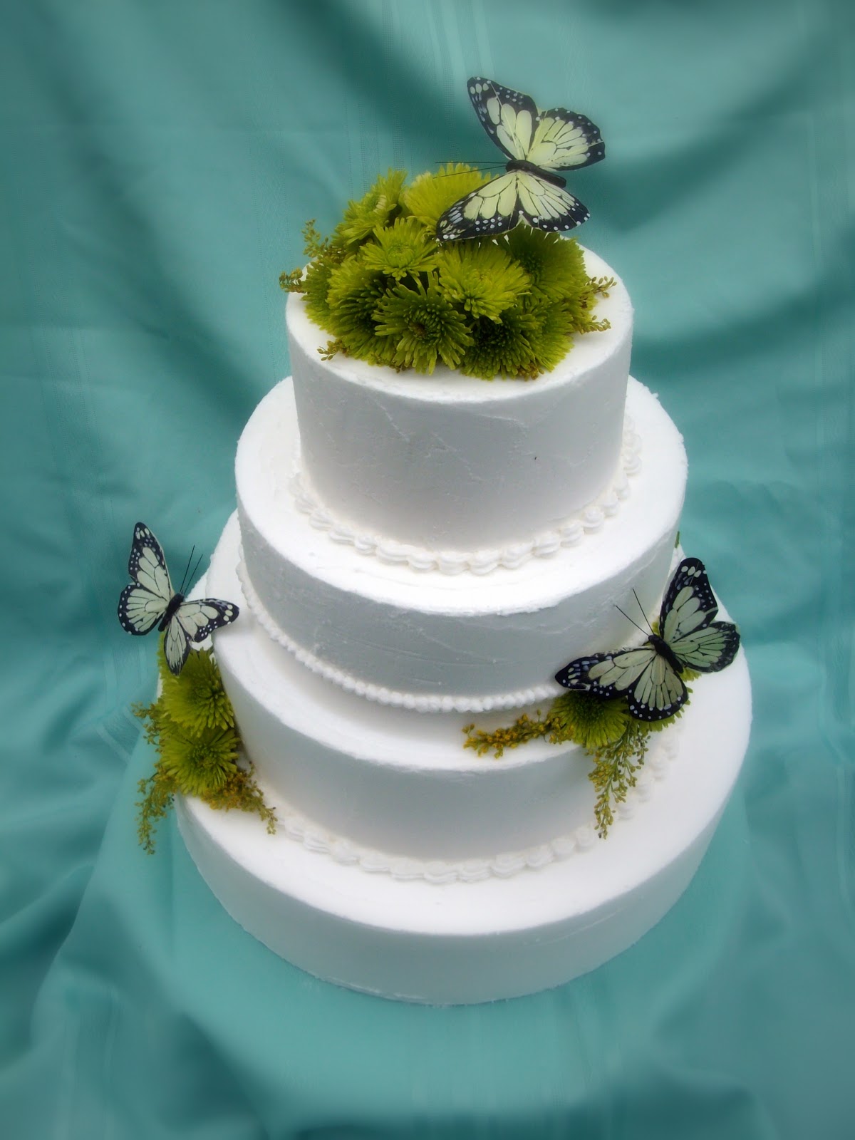 homemade wedding cake