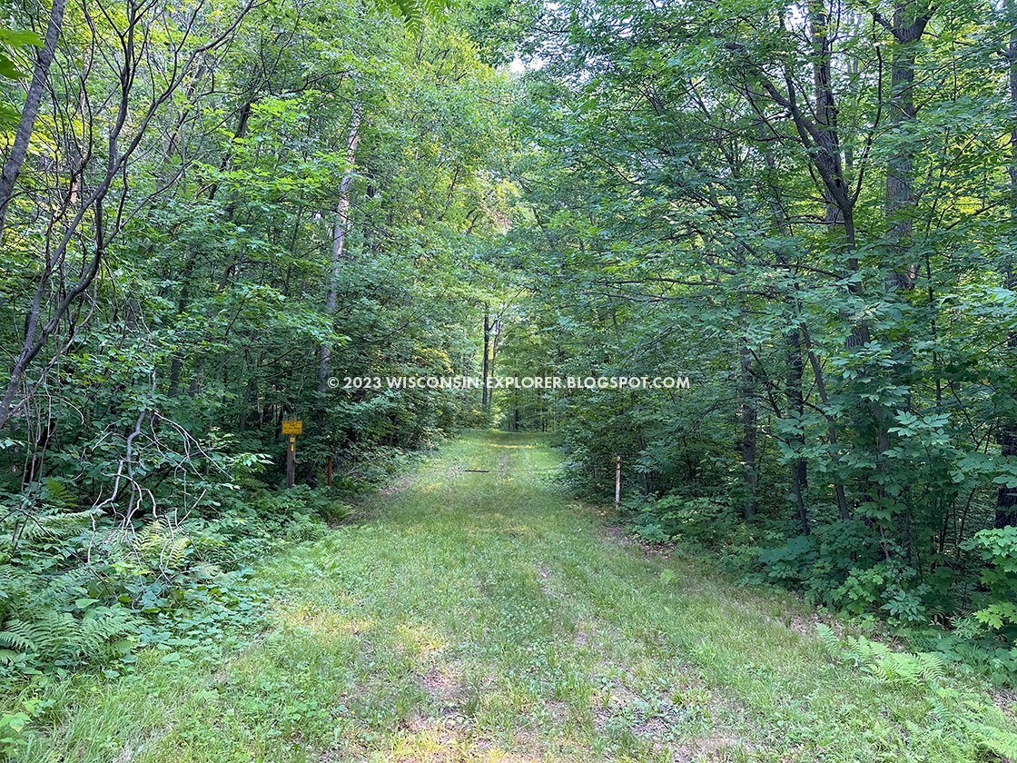 gate across trail