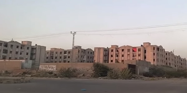 Labour Square Gulshan-e-Maymar Low Cost Government Flats