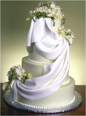 Draped Wedding Cakes