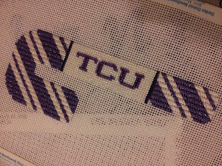 Carol Dupree TCU candy cane