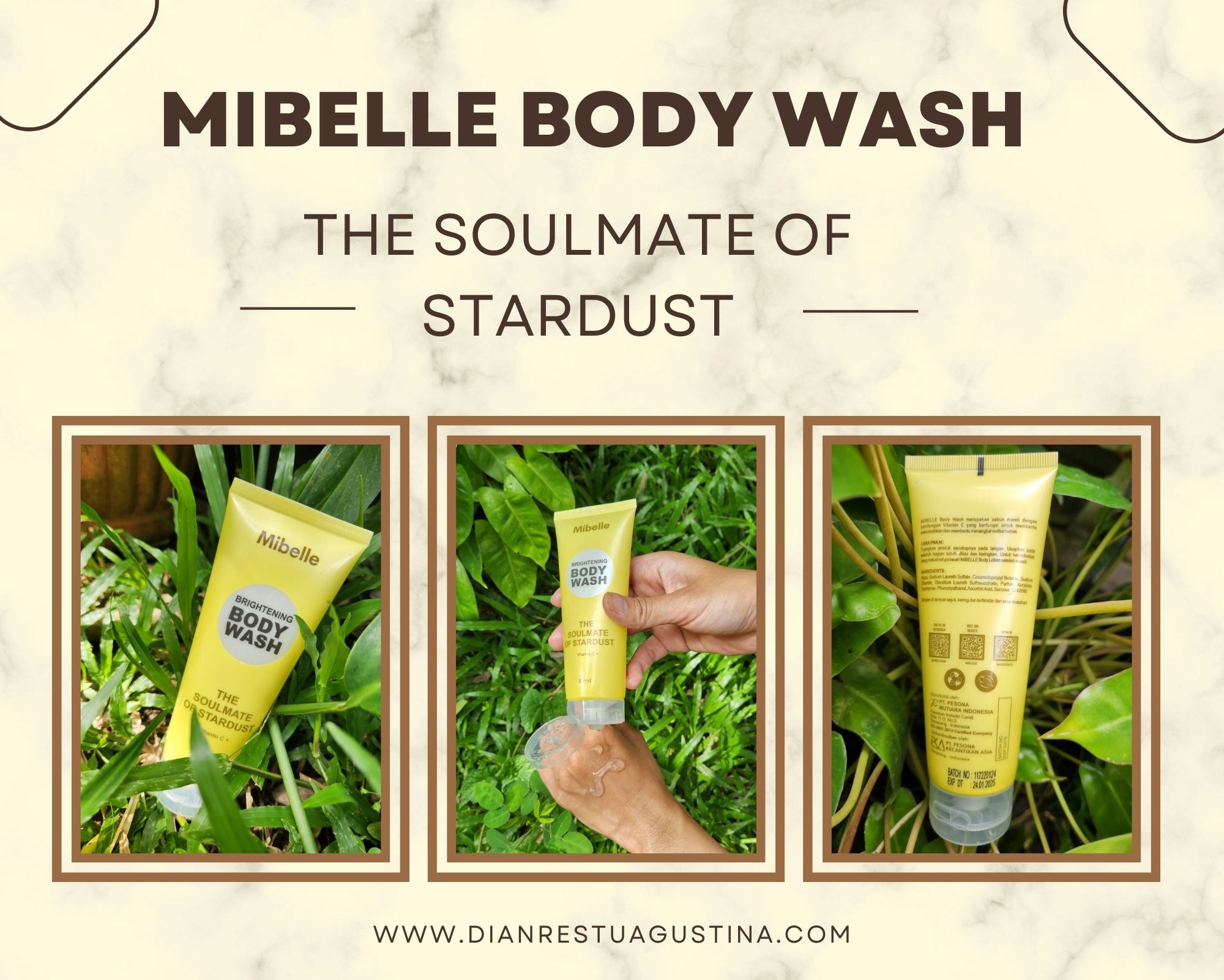 Review Mibelle Body Wash