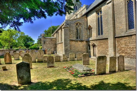 john clare's tranquil grave in helpston churchyard