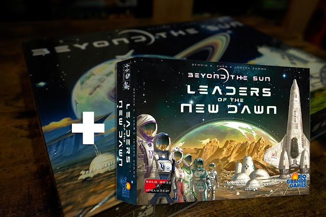 Beyond the sun leaders of the new dawn expansion review 桌遊 擴充