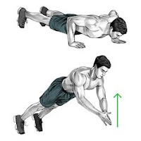 Clapping push up - explosive push up