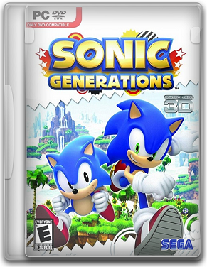 Capa Sonic Generations   PC (Completo) 2011 + Crack