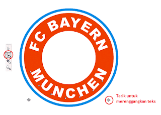 Cara Cepat Membuat Logo Tim Sepak Bola Bayern Munchen dengan CorelDRAW X4