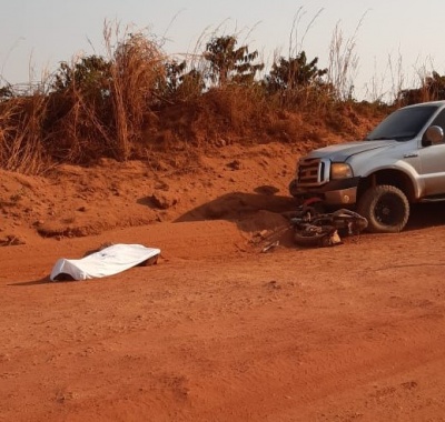 Funerária procura família de homem de Esperantinópolis que morreu atropelado em Feliz Natal, MT
