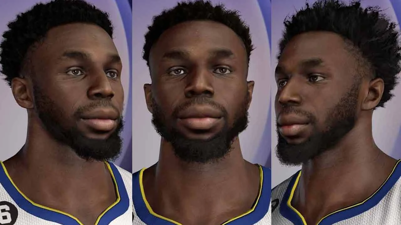 NBA 2K23 Andrew Wiggins Cyberface