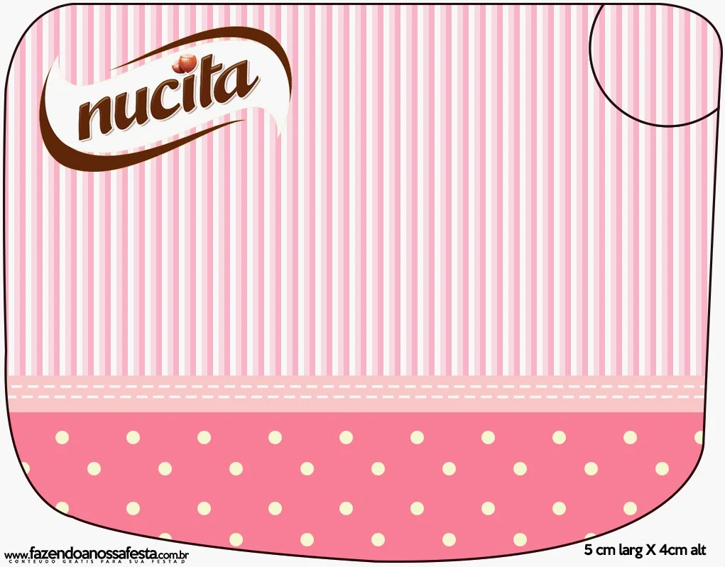 Free Printable Nucita Label.