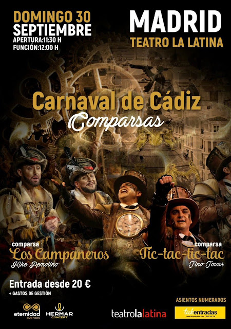 Madrid vivira de nuevo el Carnaval de Cádiz