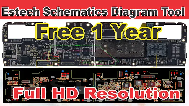 Estech Schematics Diagram Tool New | Full HD Resolution | Free 1 Year | Bitmap Tool 2022