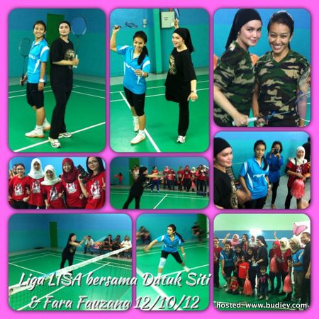 5 Gambar  Siti Nurhaliza Lawan Farah Fauzana Dalam 
