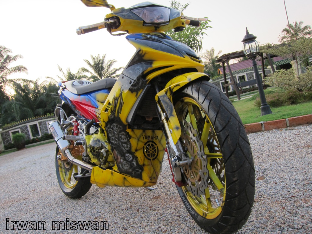 Irwanmiswan Gambar Terakhir Yamaha 135 LC Transformers Sebelum