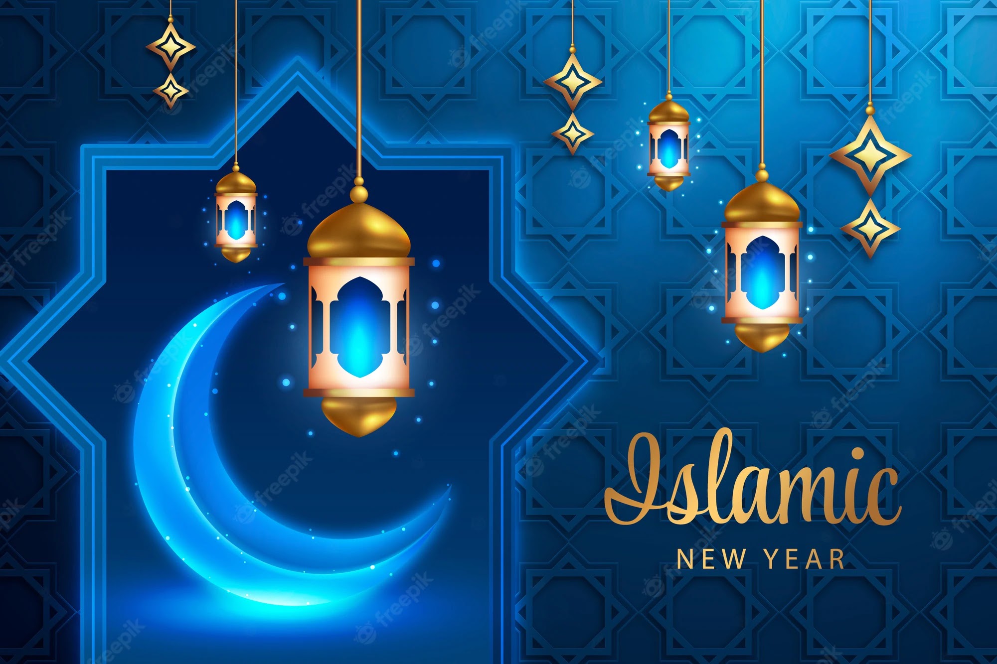 ইসলামিক ব্যাকগ্রাউন্ড ডিজাইন - islamic background design - NeotericIT.com