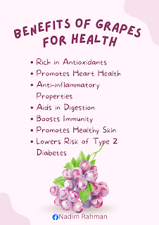 Health Benefits of grapes