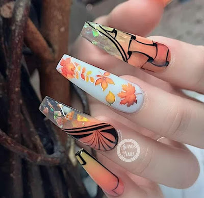 Ideas de uñas decoradas para el otoño