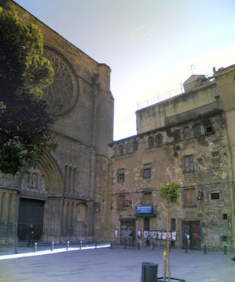 Plaça del Pi in Barcelona