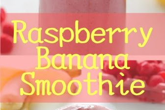 Raspberry Banana Smoothie