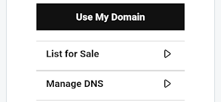 Click on manage DNS