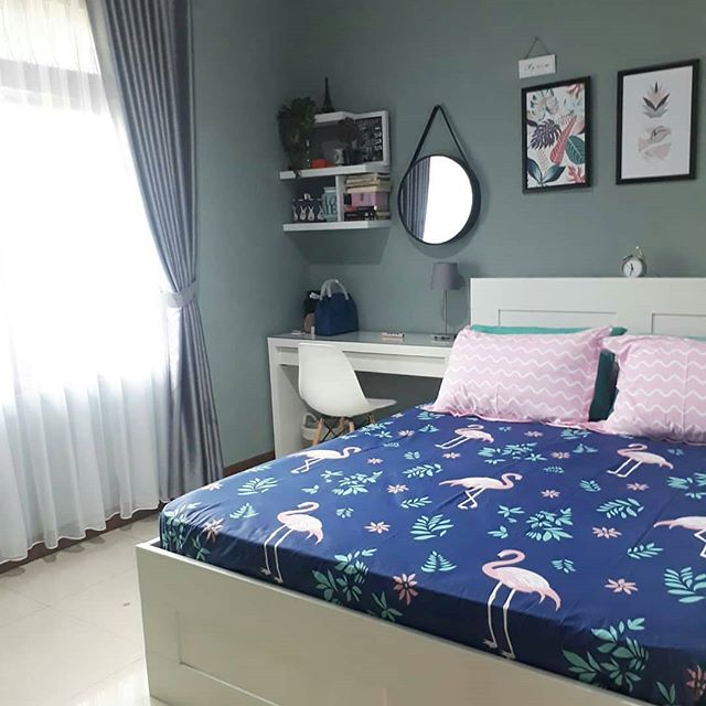  Dekorasi  Kamar  Tidur Warna  Biru  Dongker Menghias Kamar  