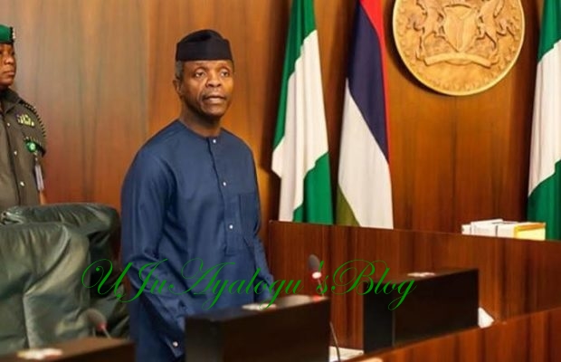 Osinbajo orders reinforcement of security after killing of 33 in Kaduna