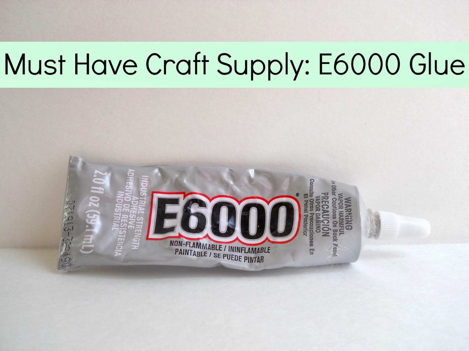 E-6000 Jewelry & Bead Permanent Glue - Glue - Adhesives - Notions