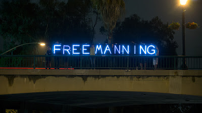 FREE BRADLEY MANNING Overpass Light Brigade