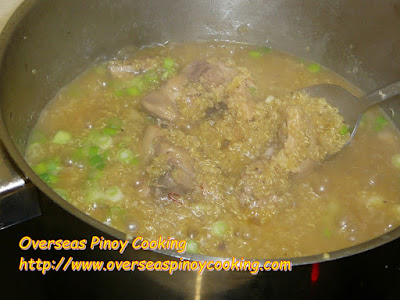 Quinoa Pinoy Arroz Caldo Style - Cooking Procedure