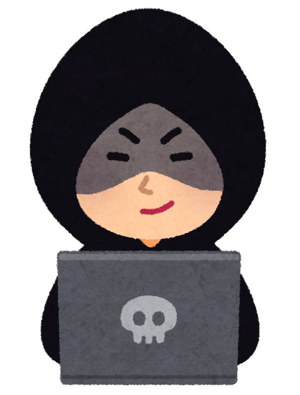 いろいろな表情のハッカーのイラスト 喜怒哀楽 かわいいフリー素材集 いらすとや