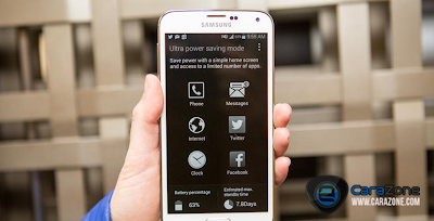 Cara Meningkatkan masa pakai baterai pada Galaxy S5