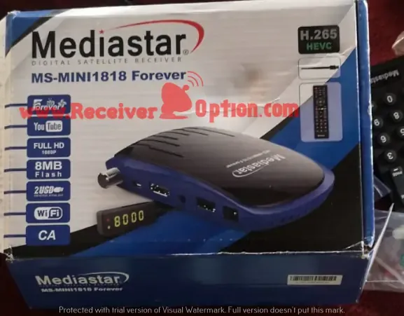 MEDIASTAR MS-MINI 1818 FOREVER HD RECEIVER ORIGINAL FLASH FILE