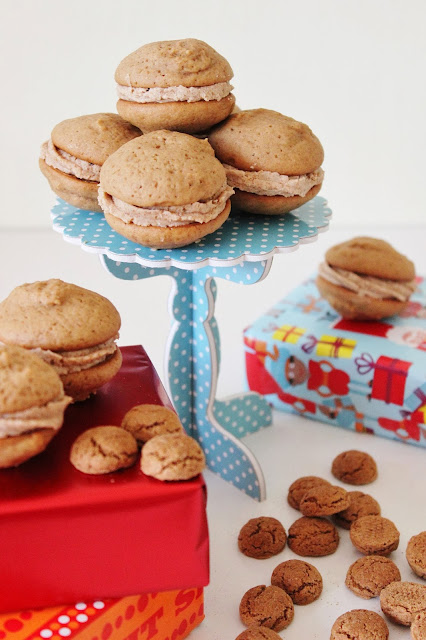 Speculaas-kruidnoten whoopies