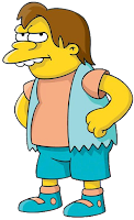 Nelson the bully from the Simpsons
