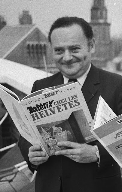 René Goscinny 1926-1977 Γάλλος συντάκτης κόμικς Αστερίξ - Λούκυ Λουκ