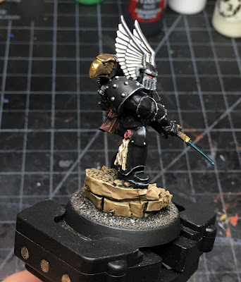 Heresy Era Dark Angels Legion Champion WIP